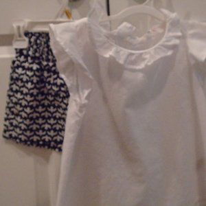 *EUC* 2pc SET Top+short Super cute!!